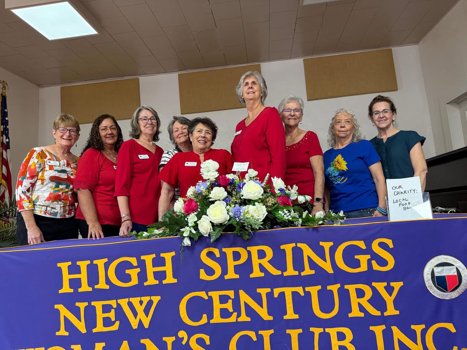 High Springs New Century Woman's Club members